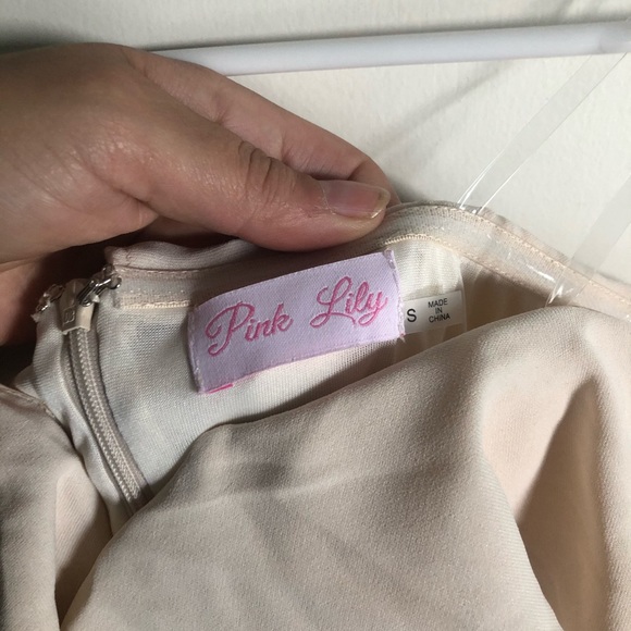 Cream Strapless Ruffle Romper - Picture 5 of 5